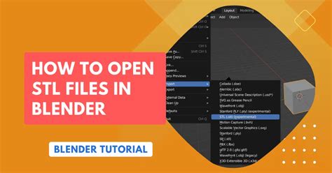 open stl in blender|How to Open STL File in Blender – Expl.